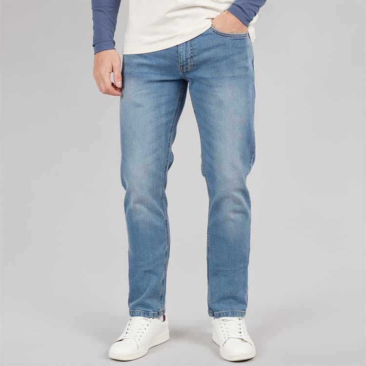 Indicode Heren Tony Regular Fit Jeans Space Blue