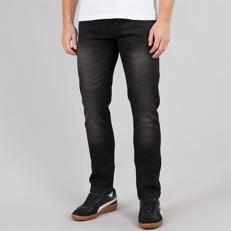 Indicode Heren Tony Regular Fit Jeans Zwart