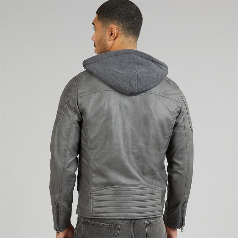 Indicode Heren Miguel Angel Jas Donker Grijs Dk Grey - Afbeelding 2