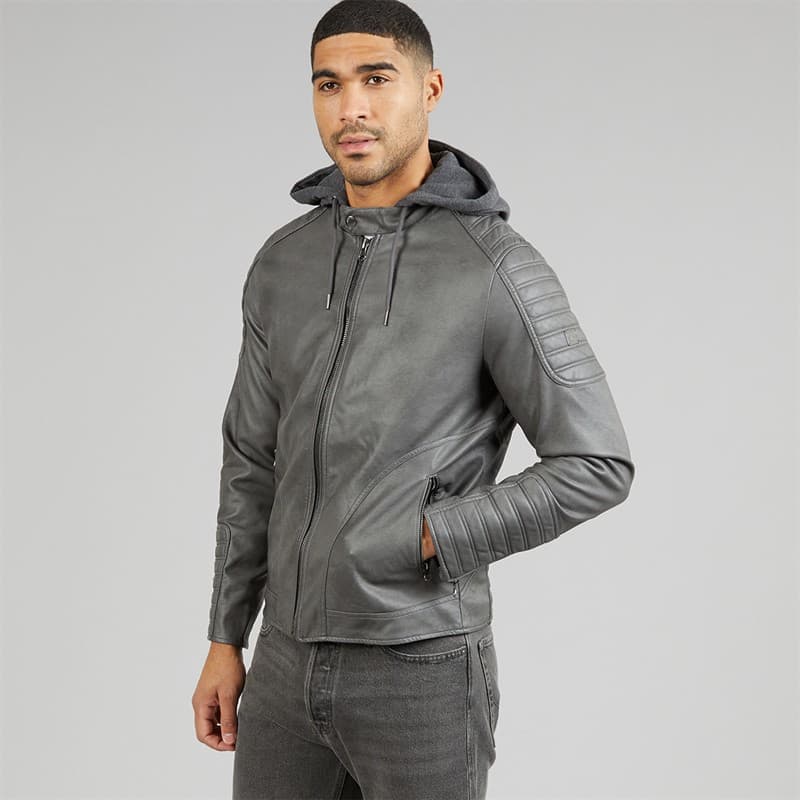 Indicode Heren Miguel Angel Jas Donker Grijs Dk Grey - Afbeelding 5