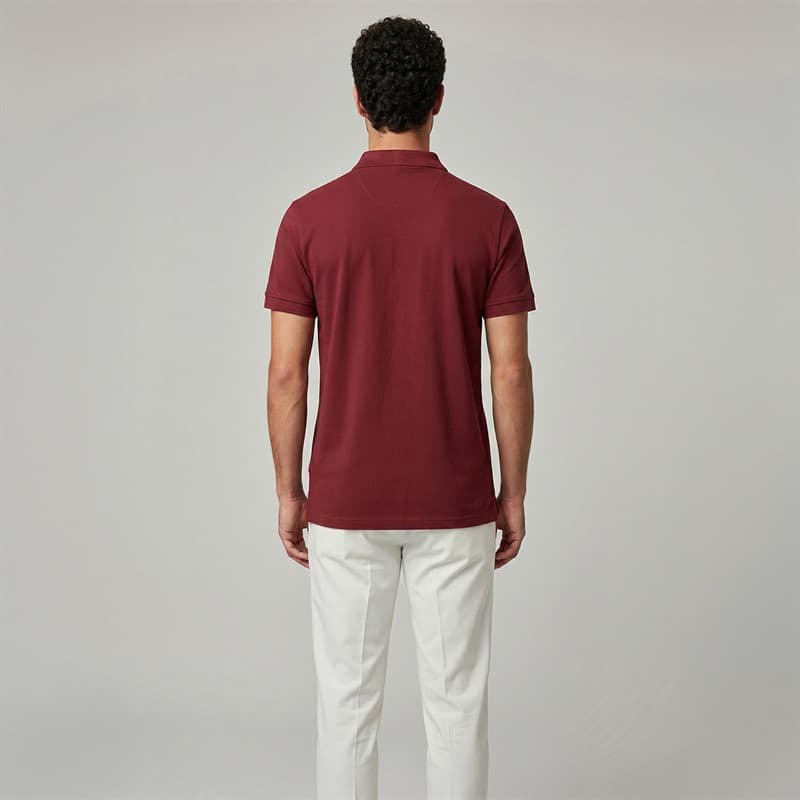 Indicode Heren Inwadim Poloshirt Bordeaux - Afbeelding 2