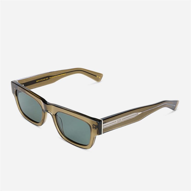 MessyWeekend Nieuwe Dylan Reveal Zonnebril Bottle Green/Transparent