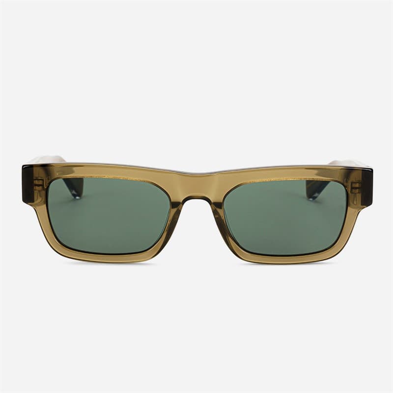 MessyWeekend Nieuwe Dylan Reveal Zonnebril Bottle Green/Transparent - Afbeelding 2