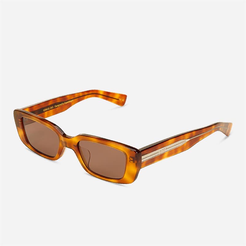 MessyWeekend Grace Reveal Zonnebril Havana/Transparent - Afbeelding 1