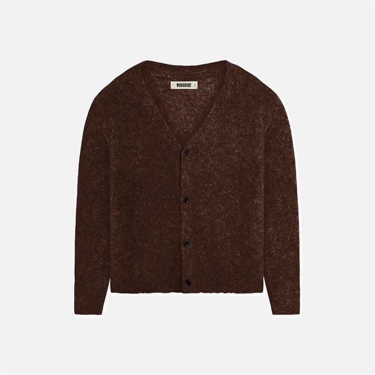 Woodbird Koon Loop Vest Dark Brown