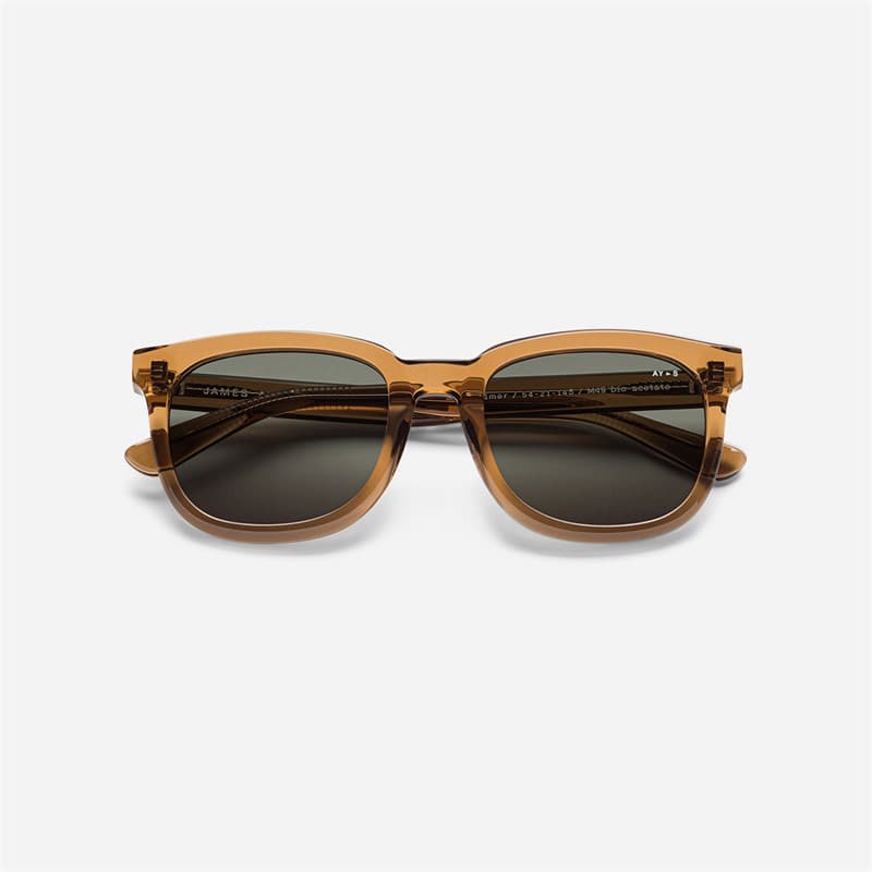 AY Studios Palmer Zonnebril Transparent Caramel Brown - Afbeelding 2