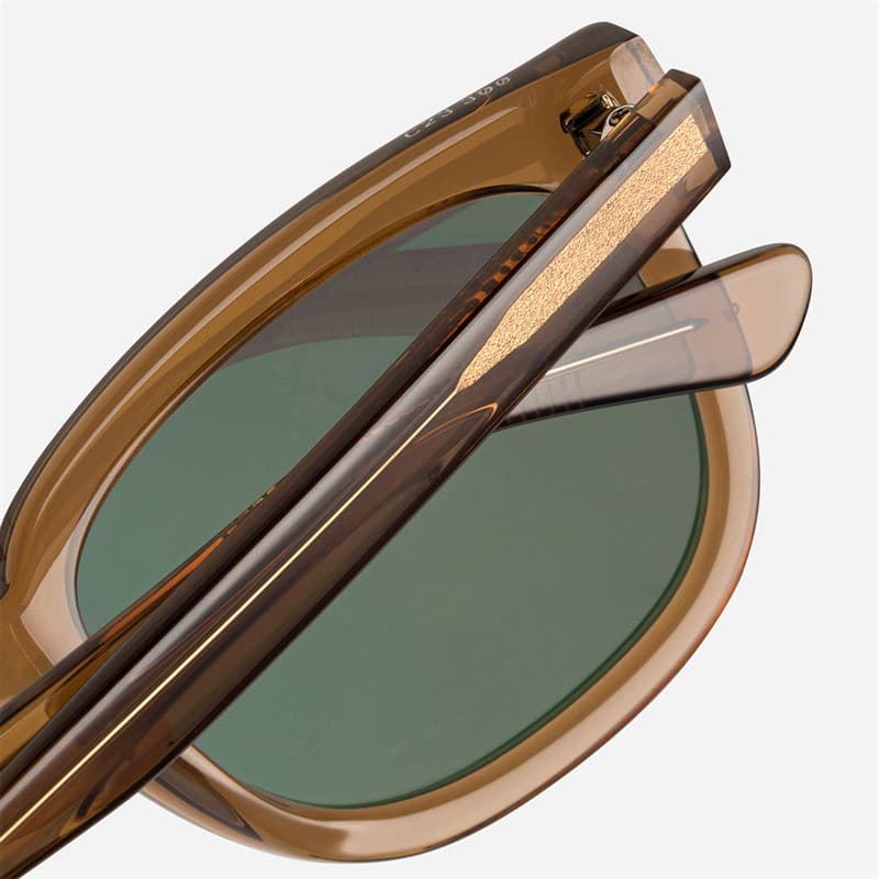 AY Studios Palmer Zonnebril Transparent Caramel Brown - Afbeelding 4