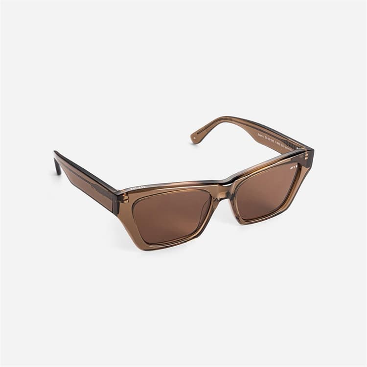 AY Studios Beam Zonnebril Transparent Coffee Brown