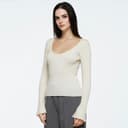 Moves Dames Twusti Trui 0105 Antique White