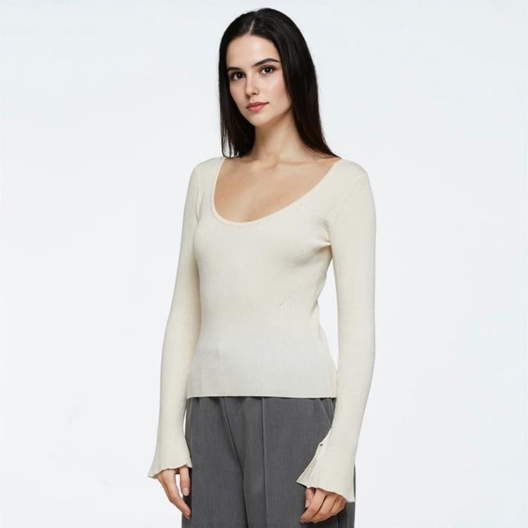 Moves Dames Twusti Trui 0105 Antique White