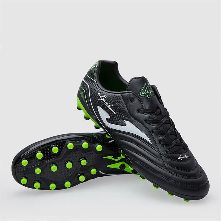 Joma Heren Aguila 25 AG Kunstgras Voetbalschoenen Zwart/Fluoro Green