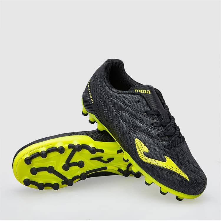 Joma Junior Evolution 25 AG Kunstgras Voetbalschoenen Zwart