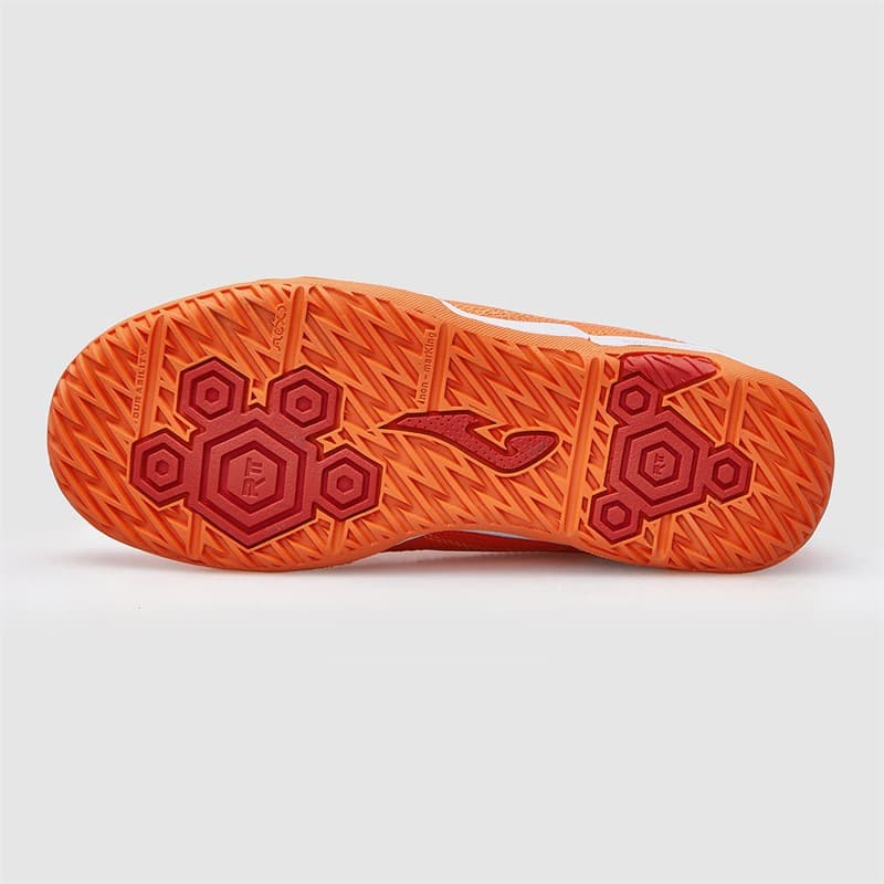 Joma Jongens Evolution 25 IN Indoor Zaalvoetbalschoenen Fluoro Orange - Afbeelding 3