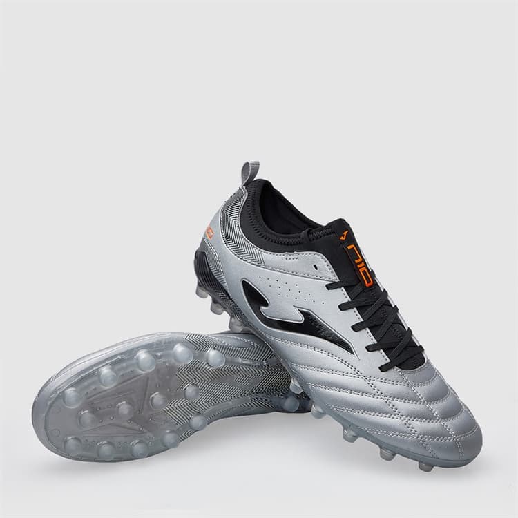 Joma Heren Numero-10 25 AG Kunstgras Voetbalschoenen Grijs/Zwart