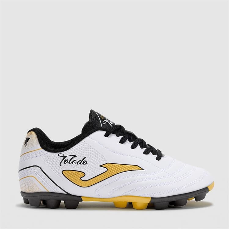 Joma Kinderen Toledo 25 HG Harde Grond Voetbalschoenen Wit