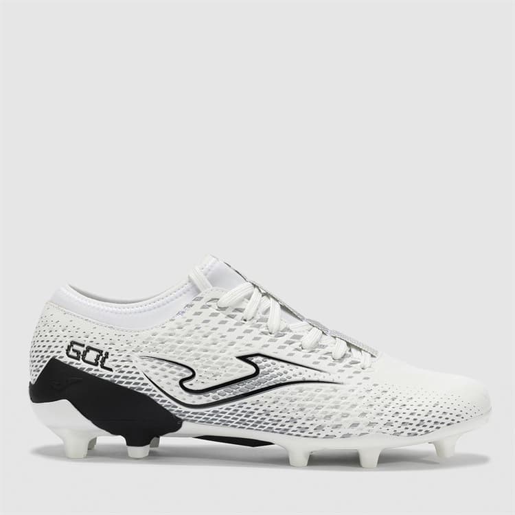 Joma Heren Gol 25 FG Firm Ground Voetbalschoenen Wit/Zwart
