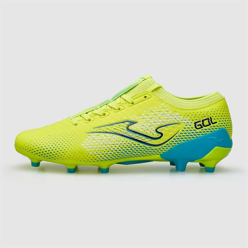 Joma Heren Gol 25 FG Stevige Ondergrond Voetbalschoenen Fluoro Yellow - Afbeelding 2