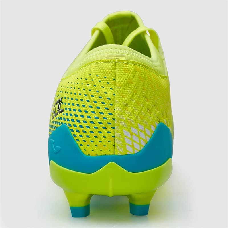 Joma Heren Gol 25 FG Stevige Ondergrond Voetbalschoenen Fluoro Yellow - Afbeelding 4