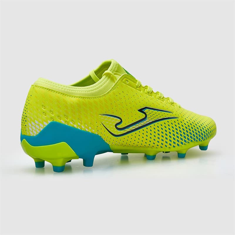 Joma Heren Gol 25 FG Stevige Ondergrond Voetbalschoenen Fluoro Yellow - Afbeelding 5