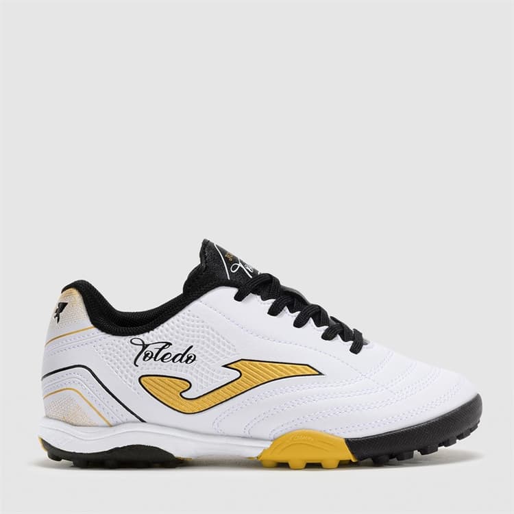 Joma Junior Toledo 25 TF Astro Turf Voetbalschoenen Wit