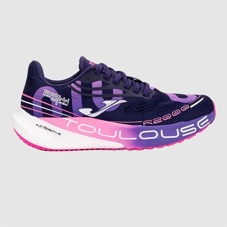 Joma R.2000 25 Toulouse Metropole Run Experience Neutrale Hardloopschoenen Purple Pink
