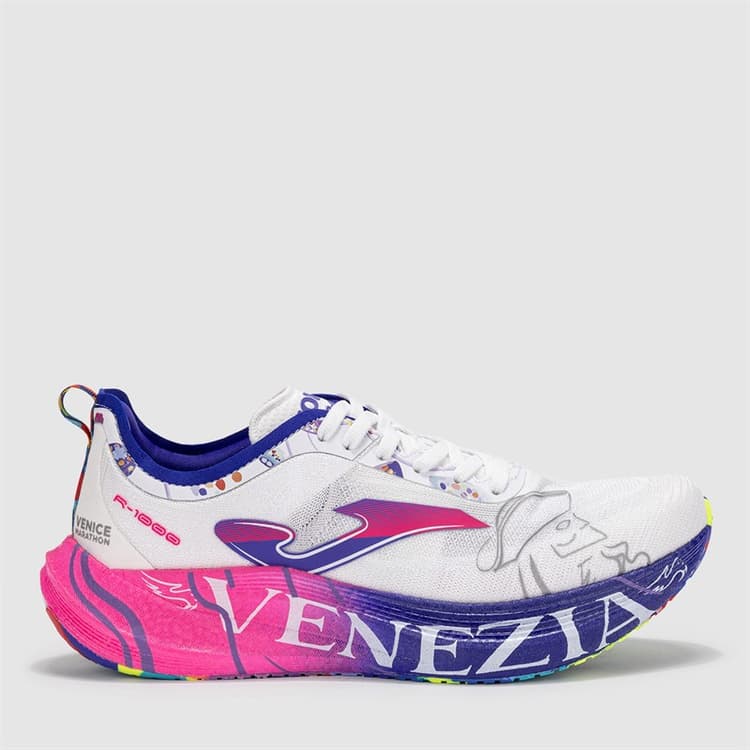 Joma R1000 25 Venezia Marathon Carbon Plate Neutrale Hardloopschoenen Wit