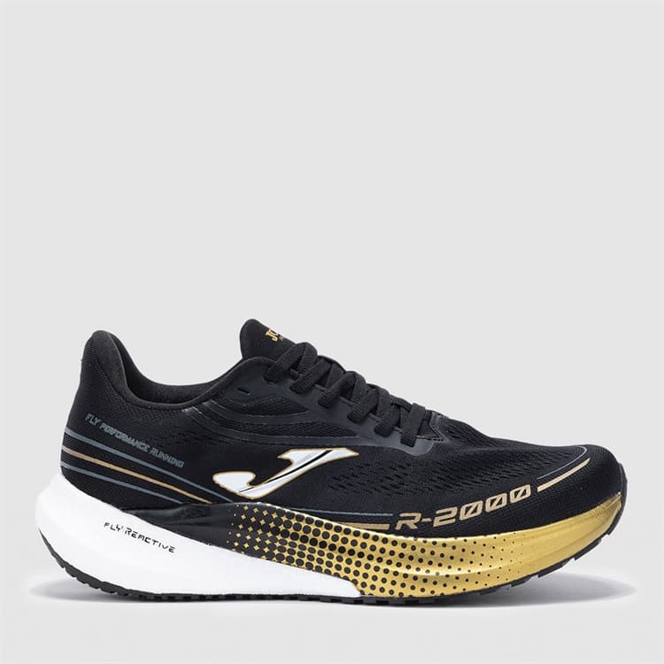 Joma R.2000 25 Neutrale Hardloopschoenen Zwart/Goud Black Gold