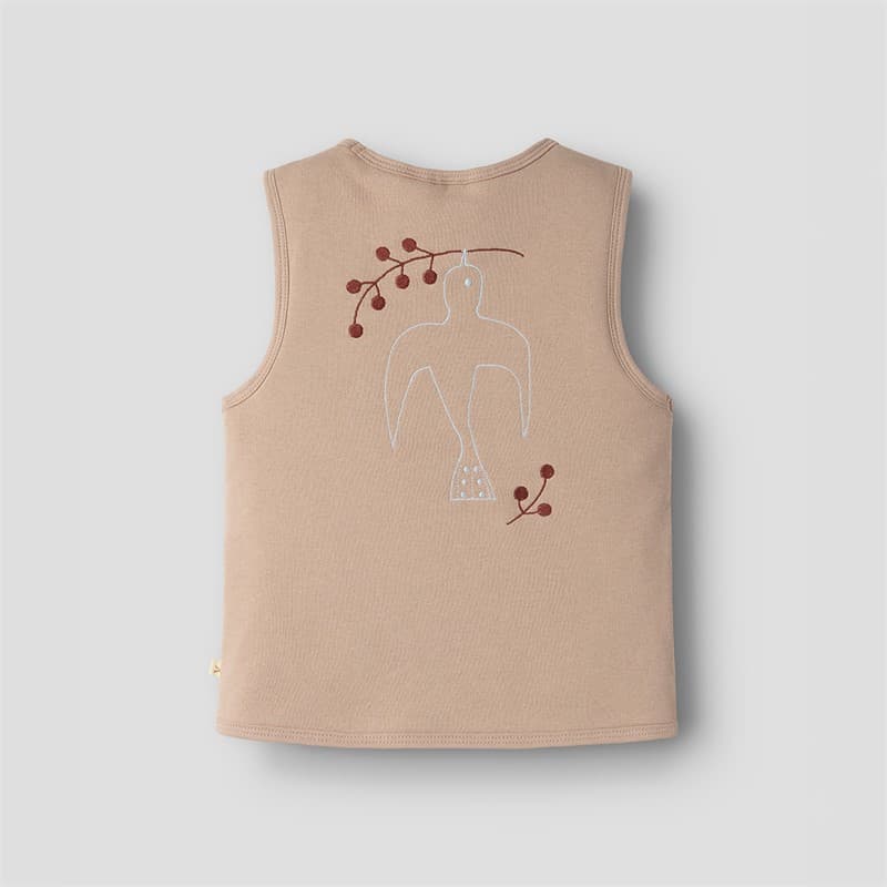 Lil' Atelier Meisjes Jobo Vest Roebuck - Afbeelding 2
