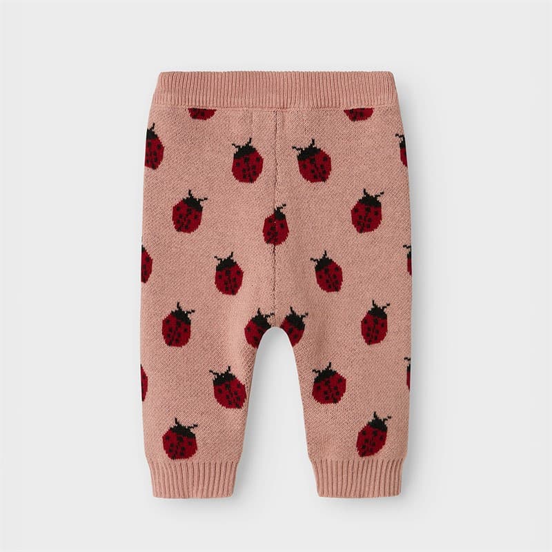 Lil' Atelier Meisjes Lulio Gebreide Broek Misty Rose - Afbeelding 2