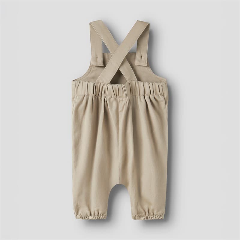 Lil' Atelier Kinderen Doreen Overalls Oxford Tan - Afbeelding 2