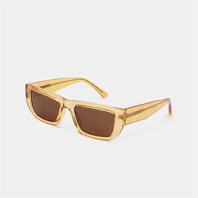 A Kjærbede Fame Zonnebrillen Yellow Transparent