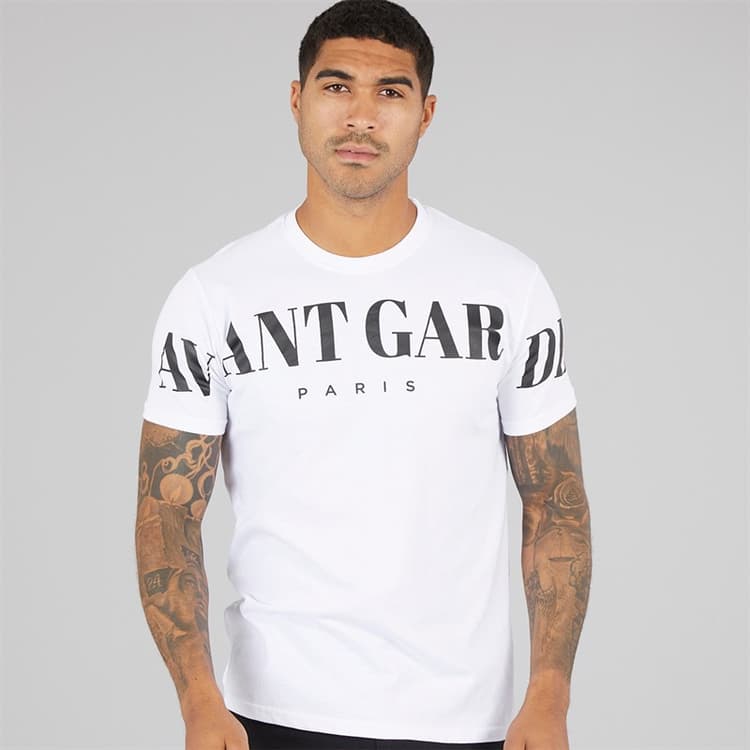 Avant Garde T-shirt Heren Criptic Wit