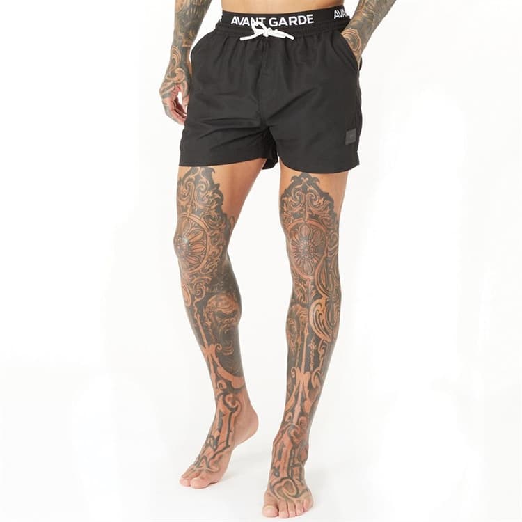 Avant Garde Heren Abroad Zwemshorts Zwart