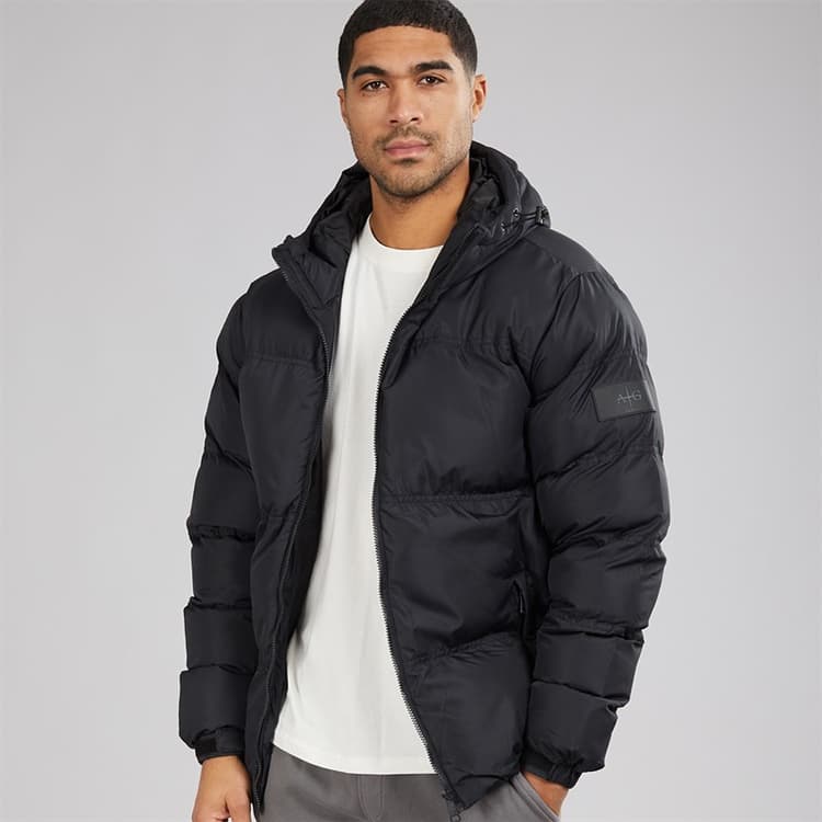 Avant Garde Heren Rawlins Pufferjas Zwart