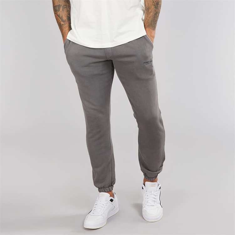 Avant Garde Joggingbroek voor Heren met pigmentverf Stalen