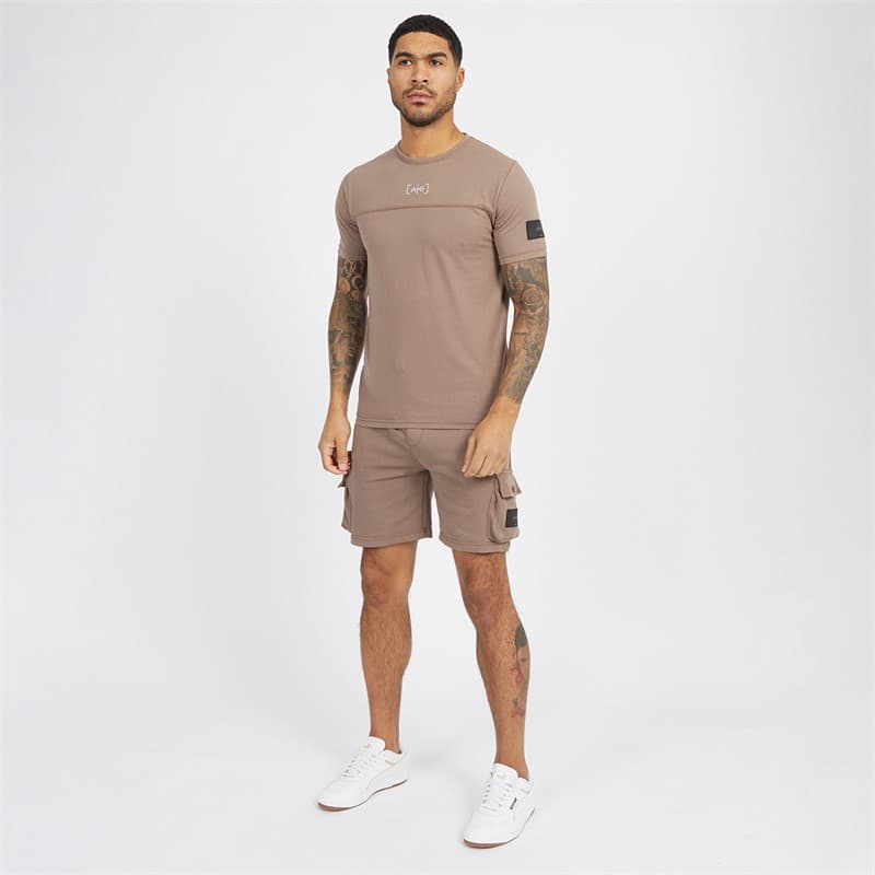 Avant Garde Heren Elation Co-Ord Set Bruin - Afbeelding 4