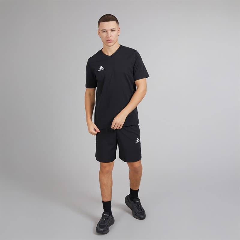 adidas Heren Entrada 22 T-shirts Zwart - Afbeelding 5