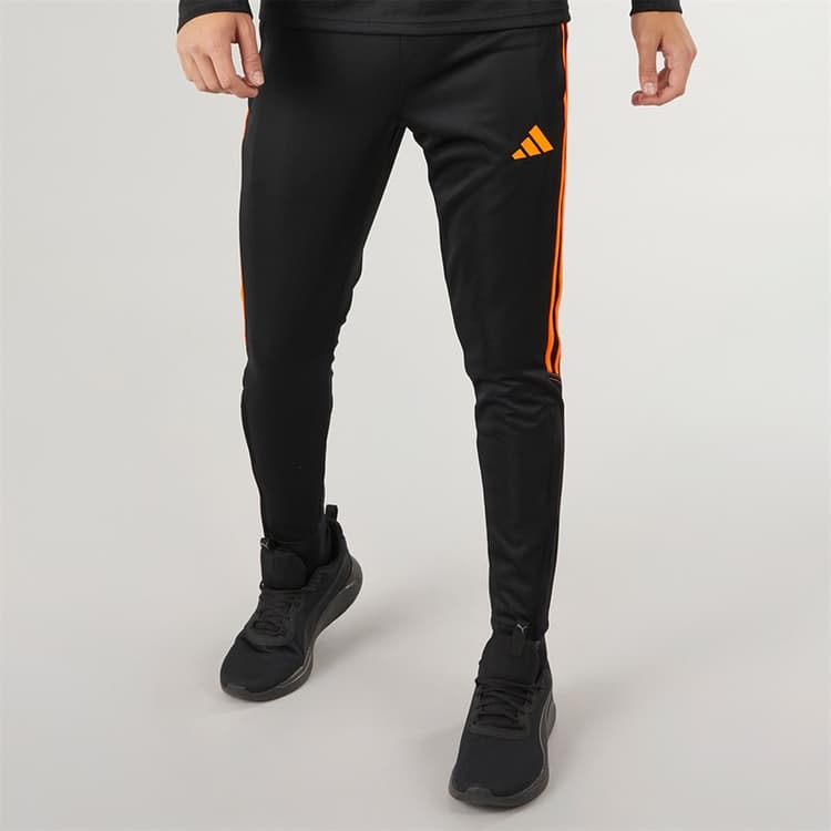 adidas Heren Tiro 23 Club Trainingshose Zwart/App Signal Orange