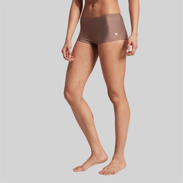 adidas Dames Essentieel Zwem Hotpants Trace Brown