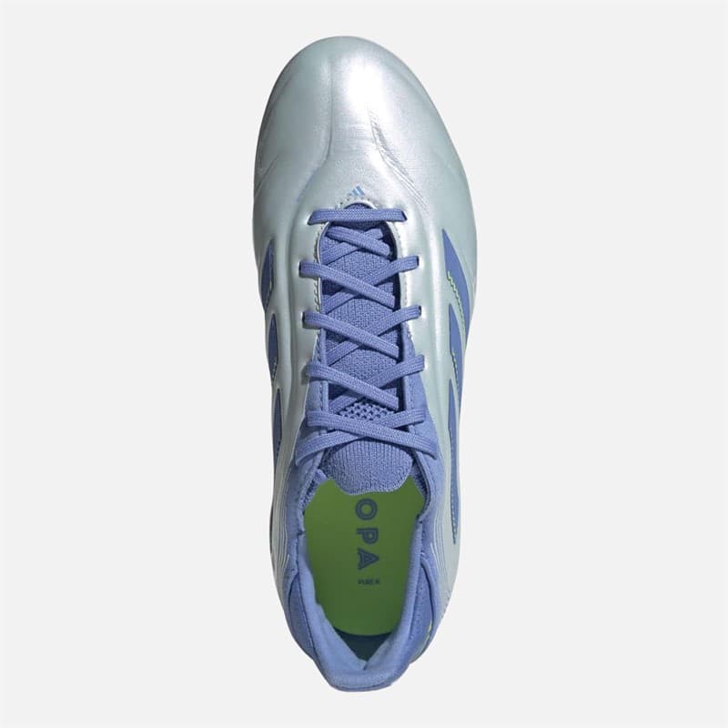 adidas Junior Copa Pure 3 Elite Hemelse Overwinningspakket FG/MG Vaste/Multigrond Voetbalschoenen Halo Blue/Blue Fusion/Lucid Lemon - Afbeelding 4