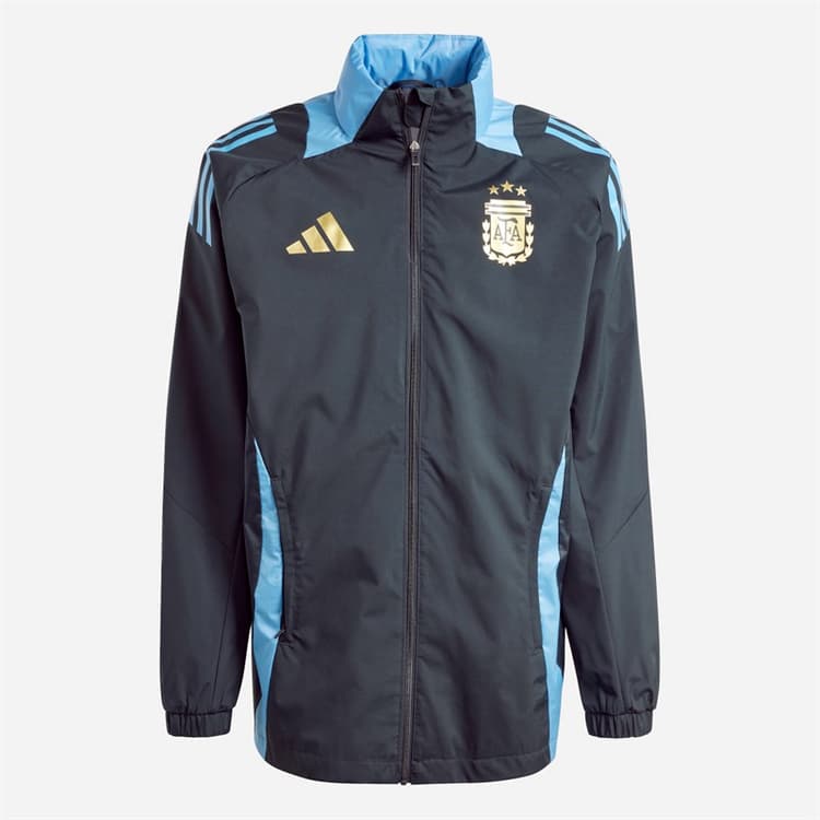 adidas Heren AFA Argentinië All Weather Jas Carbon