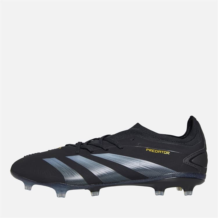 adidas Heren Predator Pro Dark Spark Pack FG Firm Ground Voetbalschoenen Core Black/Carbon/Gold Metallic