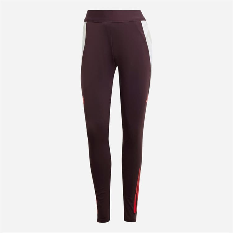 adidas Dames FCB FC Bayern Muenchen Trainingsbroek Shadow Maroon/Rood