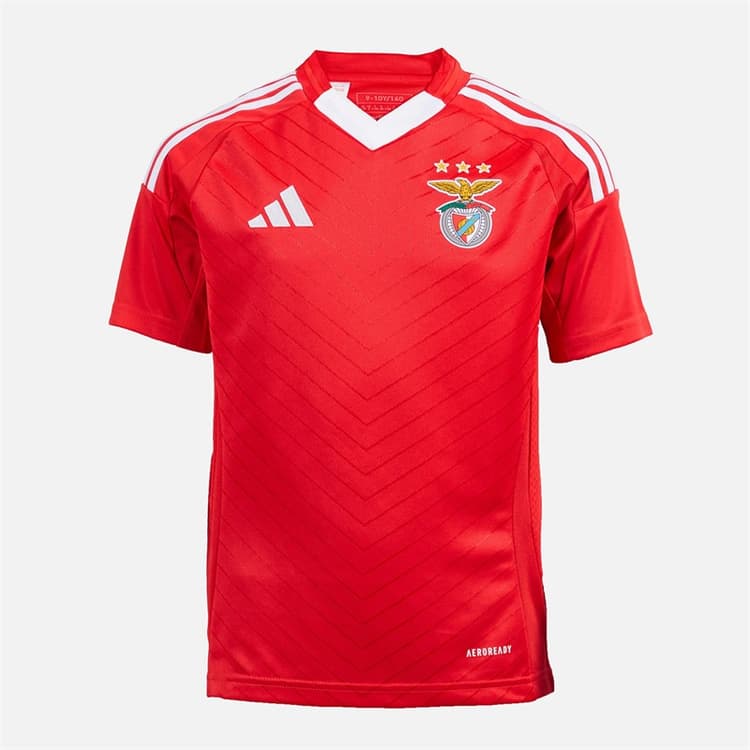 adidas Jongens SL Benfica 24/25 Thuis Tenue Benfica Red