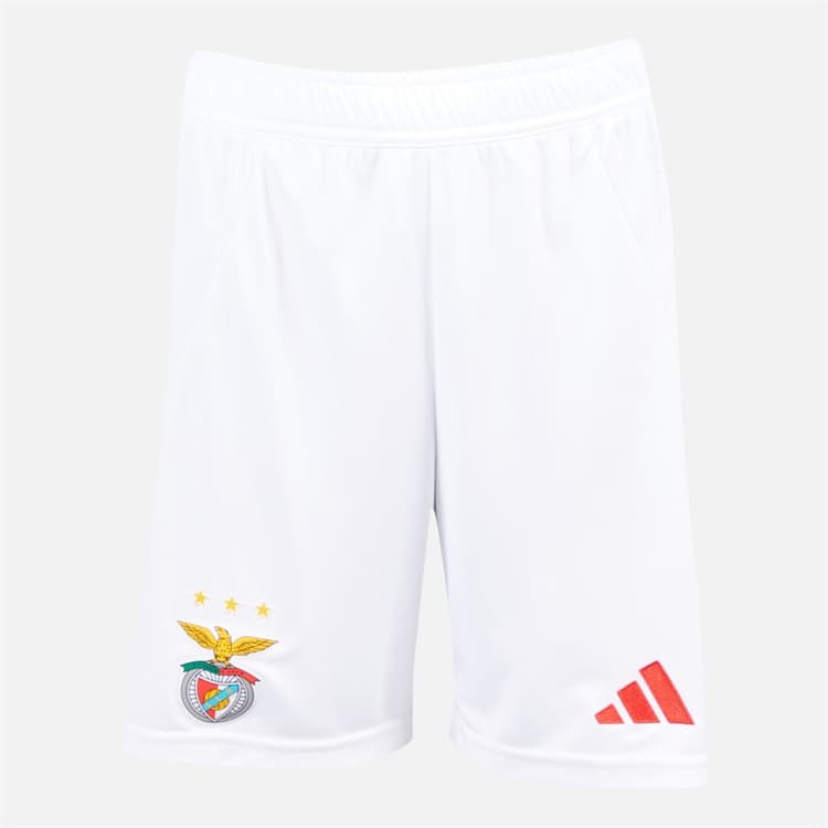 adidas Jongens SLB Benfica 24/25 Thuisbroekjes Wit