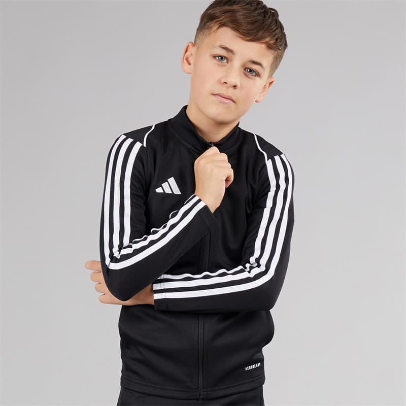 adidas Junior Tiro 23 League Trainingsjack Team Black - Afbeelding 1