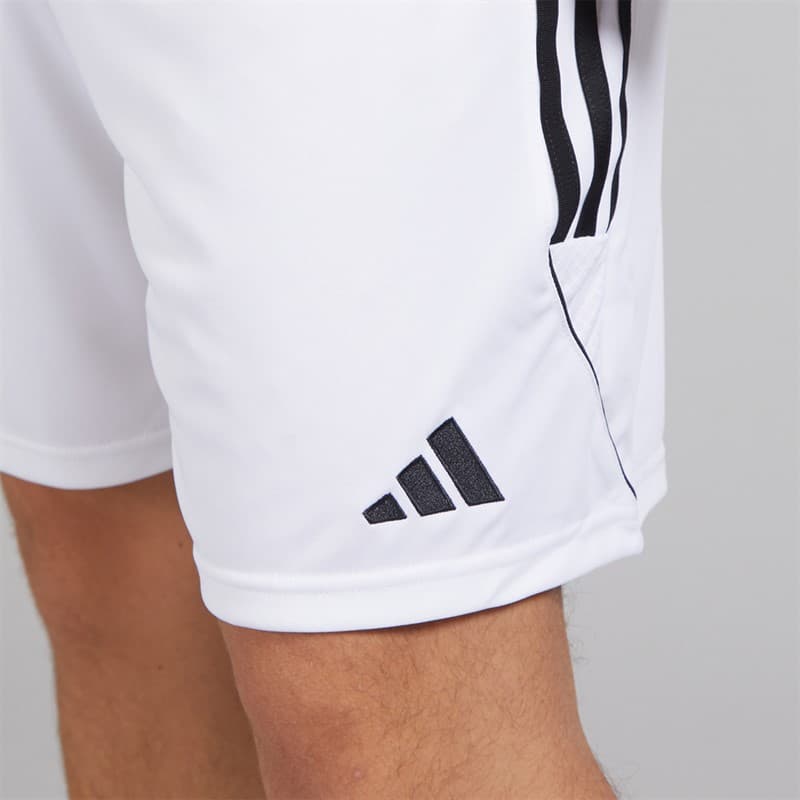 adidas Heren Tiro 23 League Shorts Wit/Zwart - Afbeelding 3