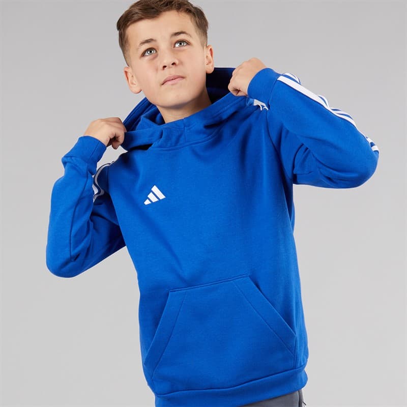 adidas Junior Tiro 23 League Hoodie Team Royal Blue - Afbeelding 5