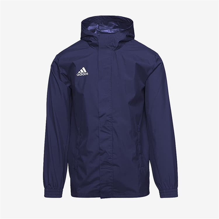 adidas Kinderen Junior Entrada 22 All Weather Jack Team Navy Blue