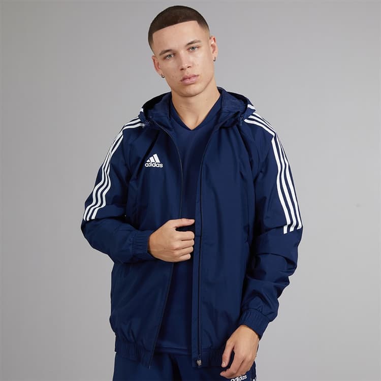 adidas Heren Condivo 22 All Weather Jack Team Navy Blue